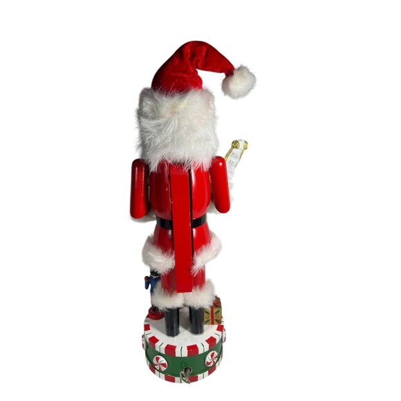 Christmas Nutcracker Santa Music Box w/Changeable Christmas Countdown Holder 16” - Picture 4 of 12